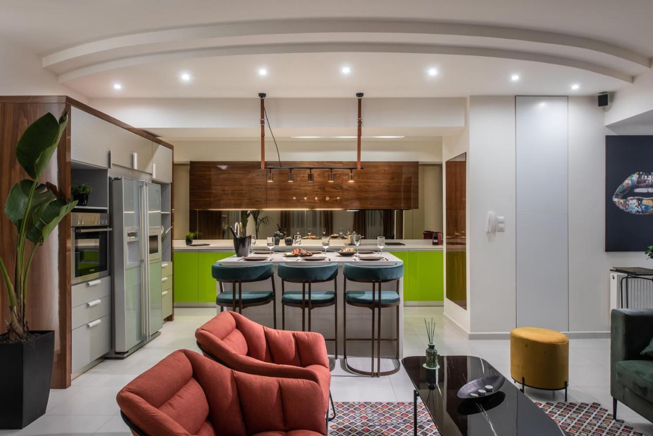 Maison De Mare, 4Br Central Luxury Beach Residence Hersonissos  Dış mekan fotoğraf