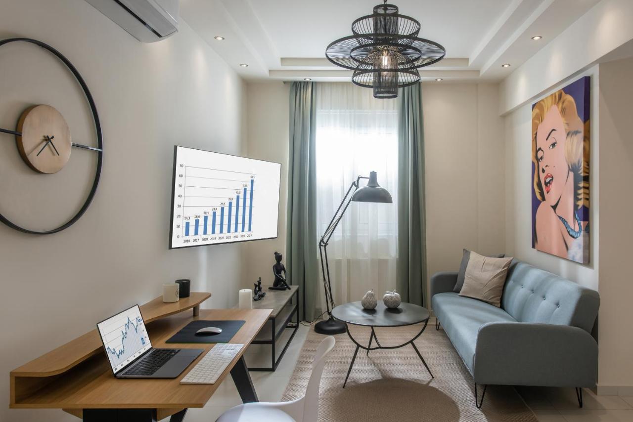 Maison De Mare, 4Br Central Luxury Beach Residence Hersonissos  Dış mekan fotoğraf